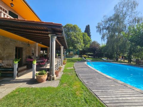 Chalet con piscina