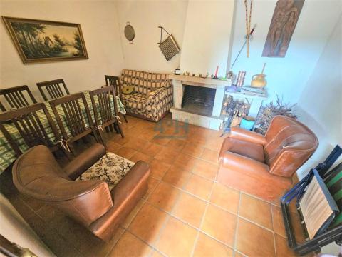 Planta baja - salón con chimenea