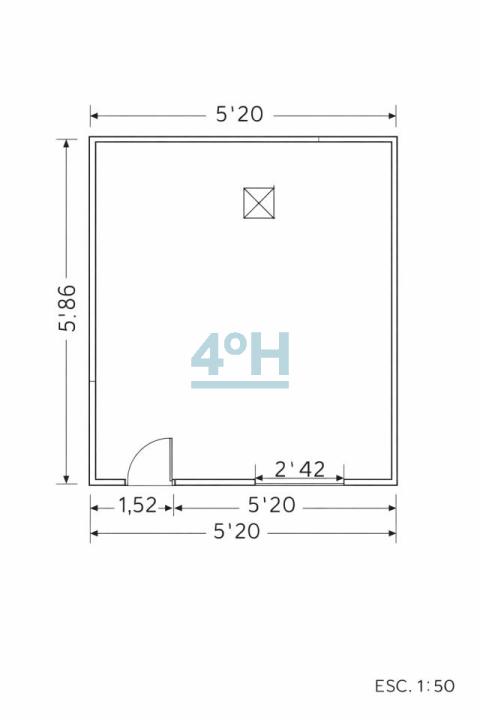 Plano distribución